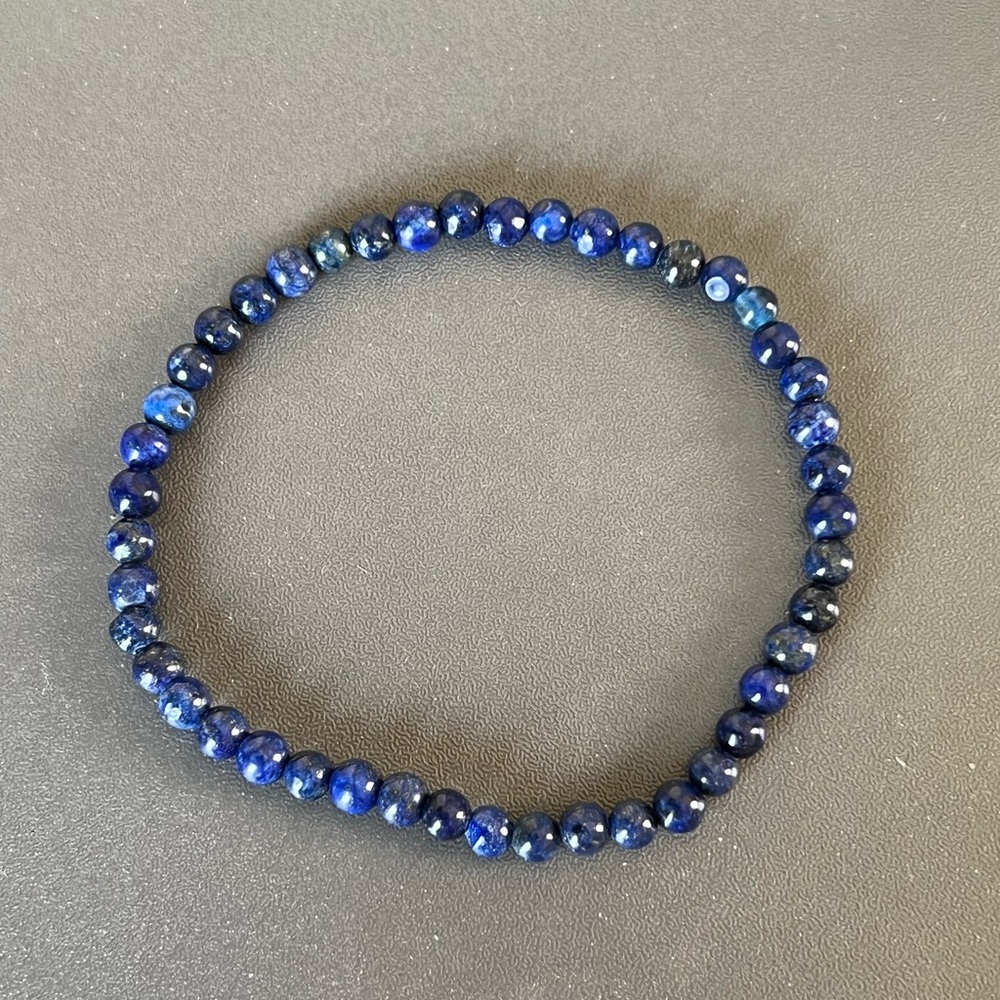 Lapis “stretch” bracelet
